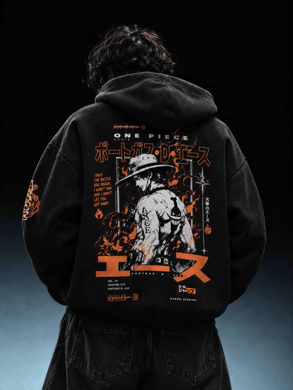 Flame Ace Hoodie