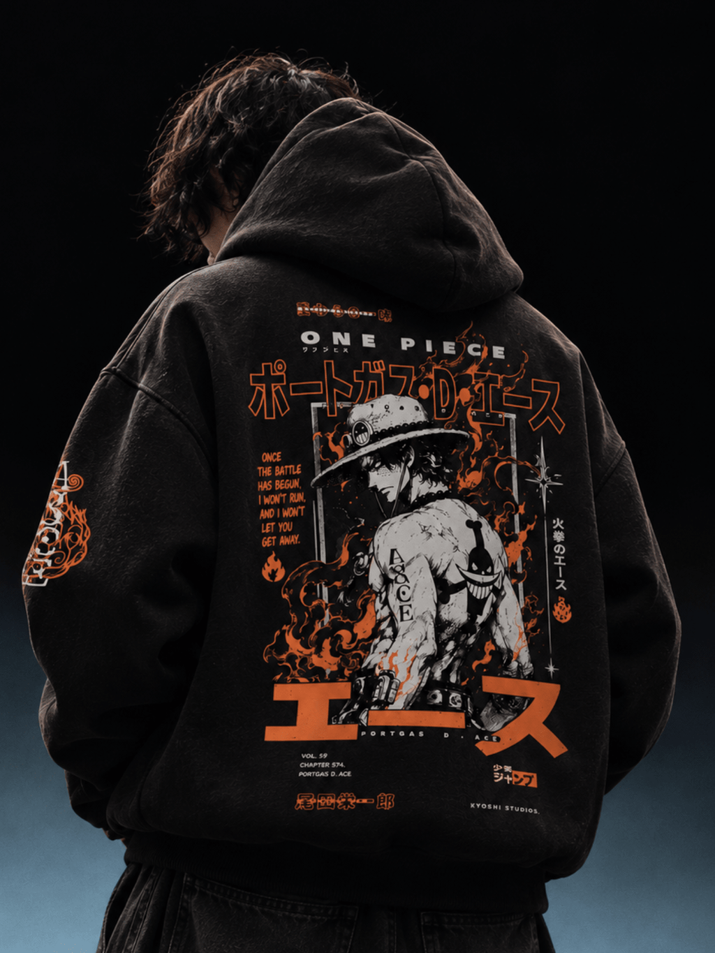 Flame Ace Hoodie
