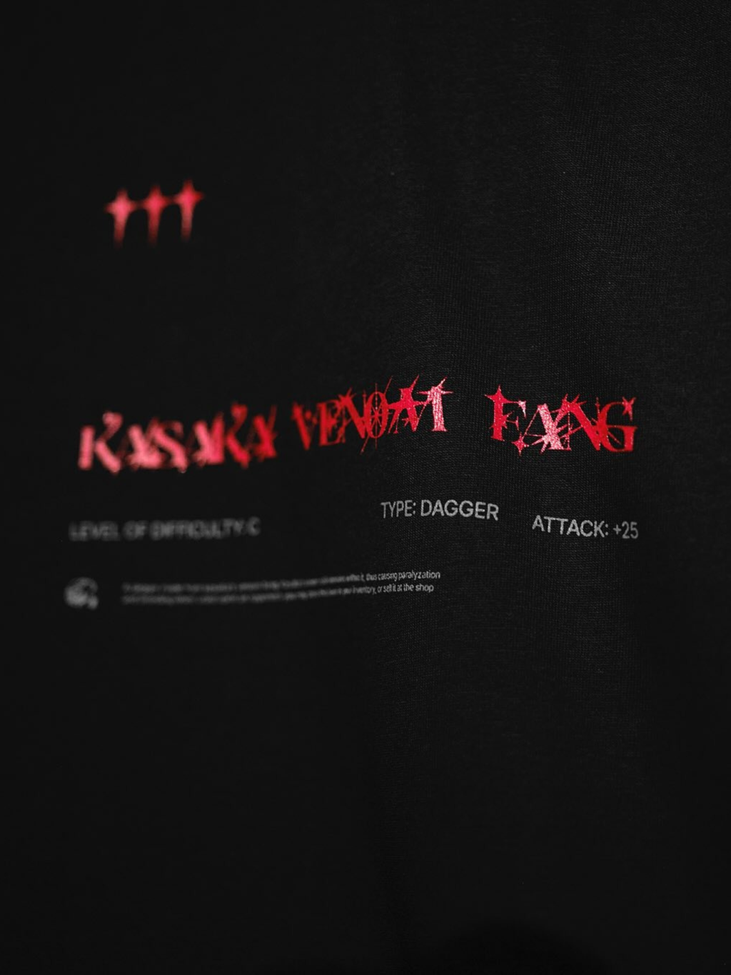 CURSED BLADES T-SHIRT