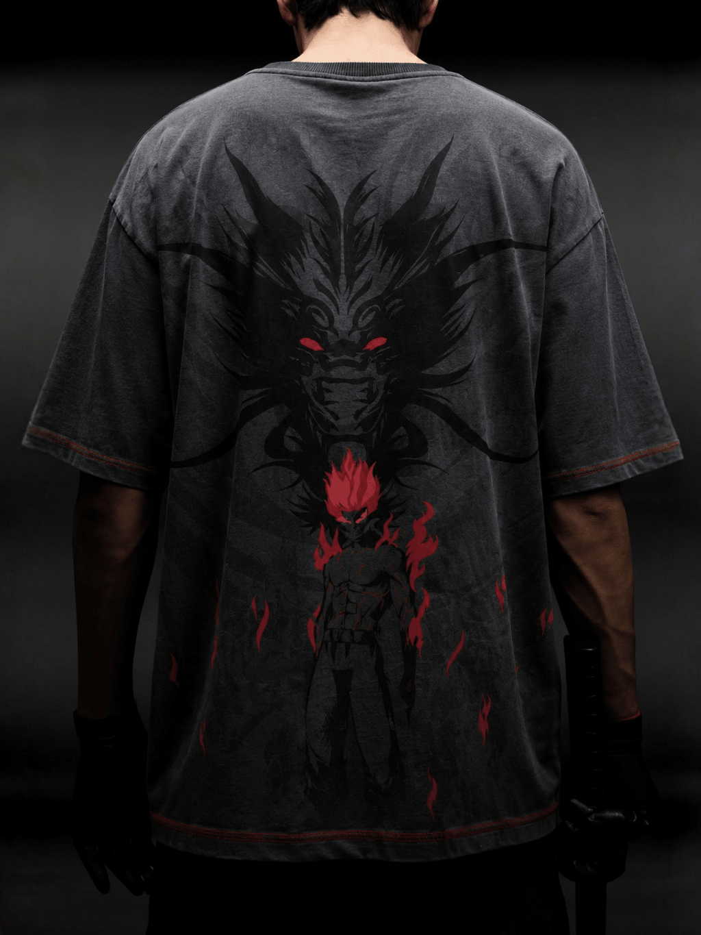 GATE OF DEATH OVERSIZED T-SHIRT