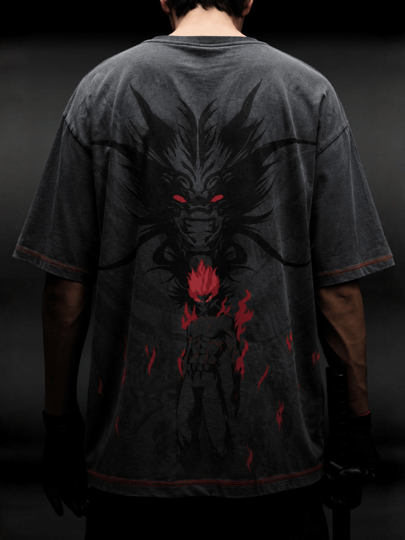 GATE OF DEATH OVERSIZED T-SHIRT
