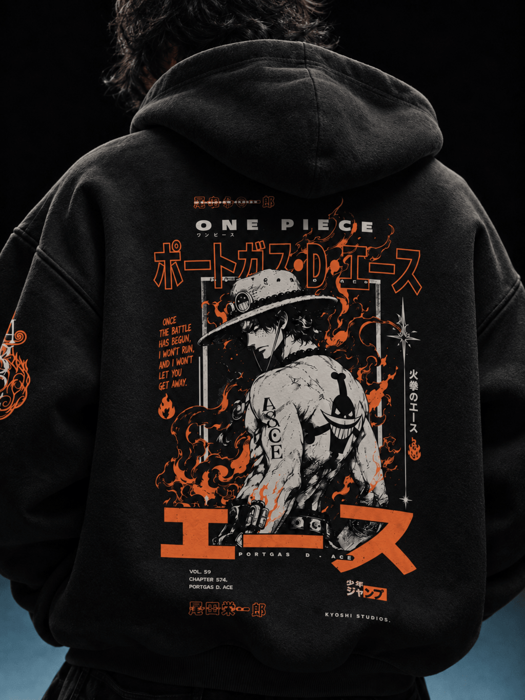 Flame Ace Hoodie