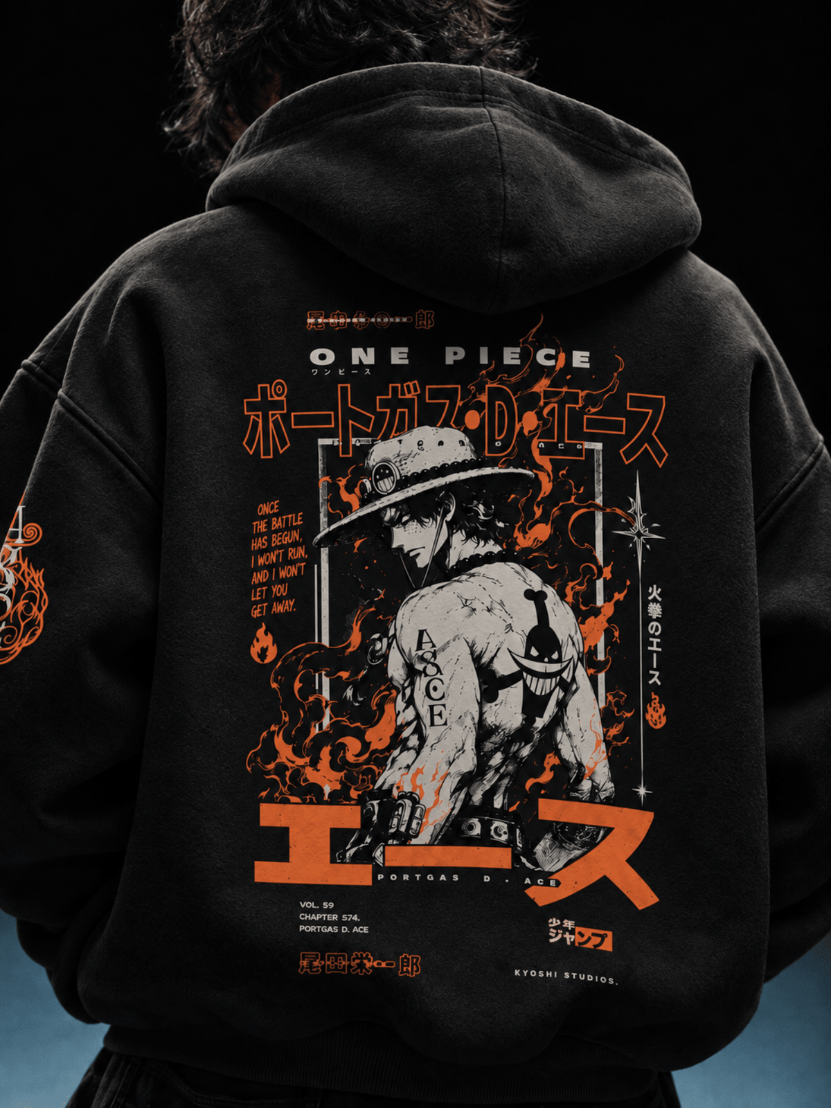 Flame Ace Hoodie